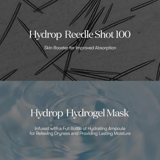 VT Cosmetics  Hydrop Reedle Shot 100hl 2-Step Hydrogel Mask
