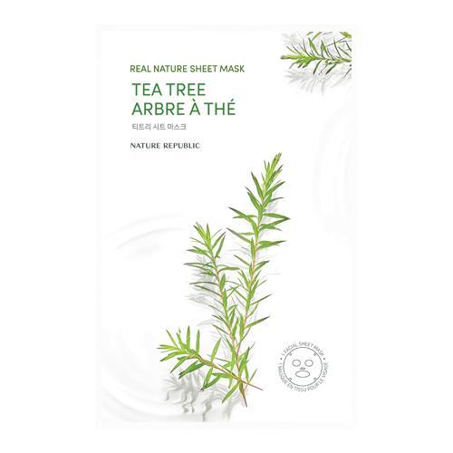 Nature Republic Real Nature Mask Sheet Tea Tree