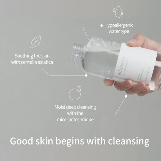  Mixsoon Centella Cleansing Water [300ml]