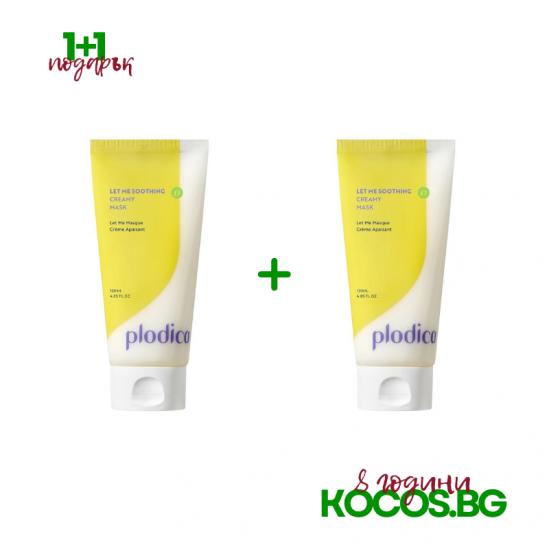 1+1 PLODICA Let Me Soothing Creamy Mask