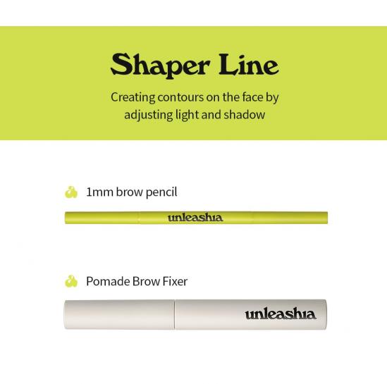 Unleashia Shaper Pomade Eyebrow Fixer N°1 Clear
