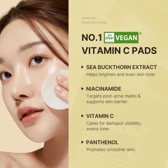 MediCube Deep Vita C Pad 70 pcs