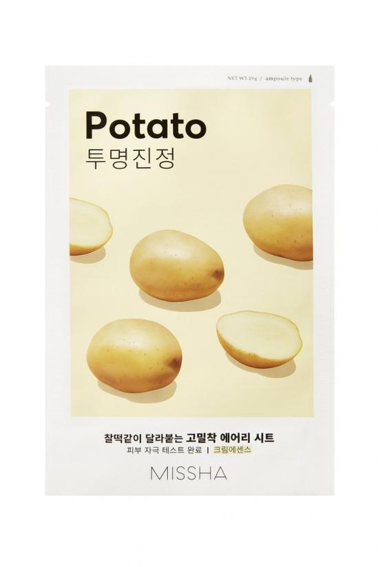 Шийт маска Missha  Airy Fit Sheet Mask Potato