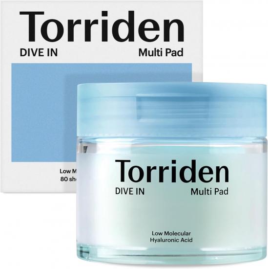 Torriden DIVE-IN Low Molecular Hyaluronic Acid Multi Pad 80ea 