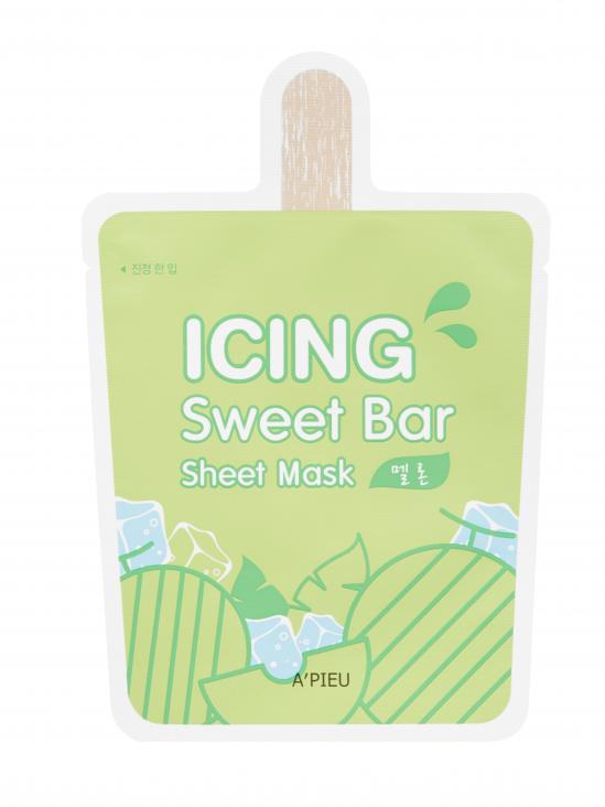 Шийт Маска A'pieu Icing Sweet Bar Sheet Mask (Melon) - последни бройки
