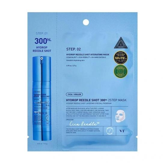  VT COSMETICS Hydrop Reedle Shot 300hl 2 Step Sheet Mask