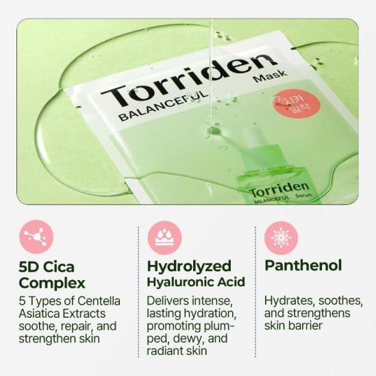  Torriden BALANCEFUL Mask 25ml*10ea