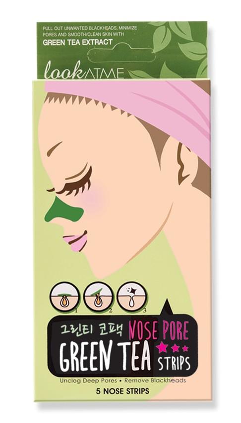 LookATME Nose Pore Strips Green Tea /5 бр. в опаковка/