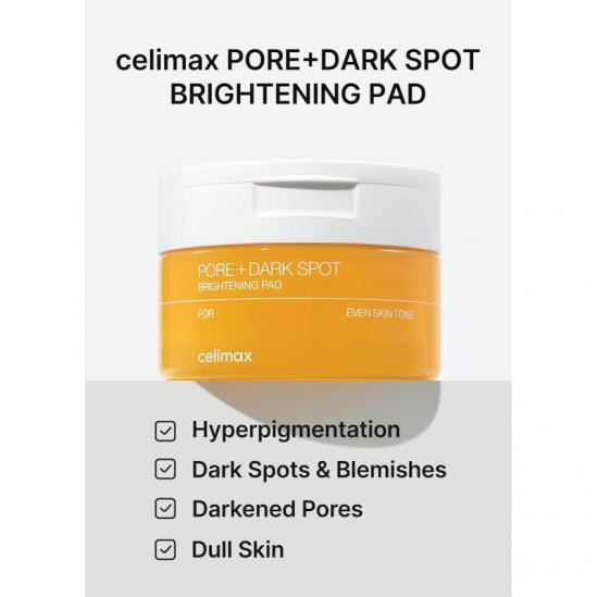 Celimax Pore+Dark Spot Brightening Pad 40pcs