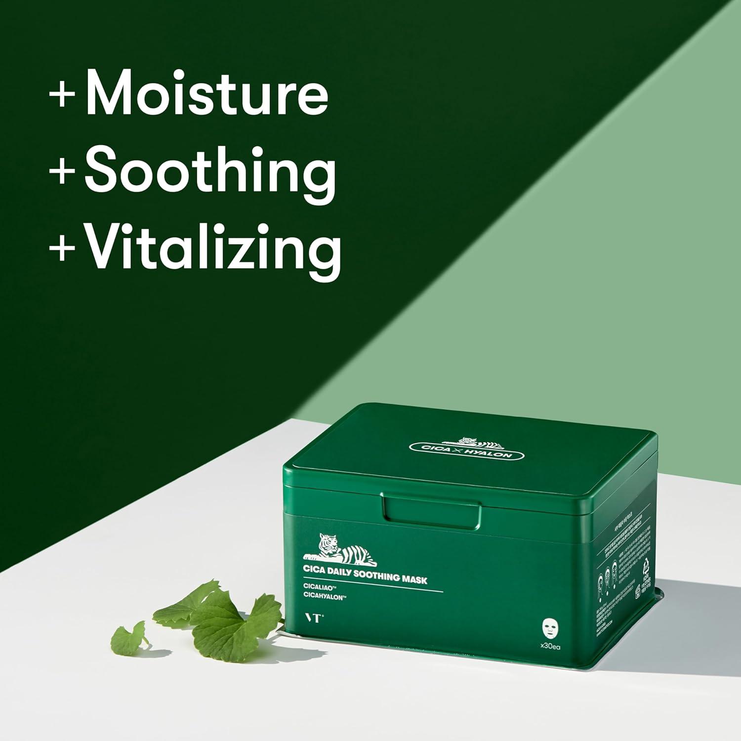VT COSMETICS Daily Soothing Mask 30ea - KoCos Bulgaria