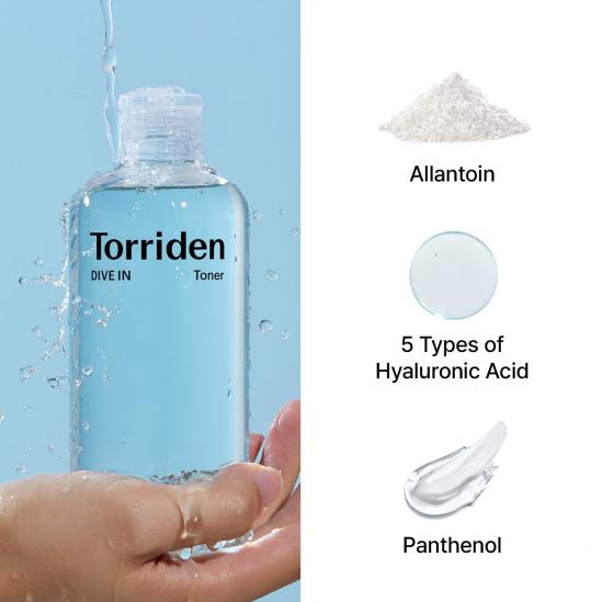 Torriden DIVE-IN Low Molecular Hyaluronic Acid Toner 300ml 