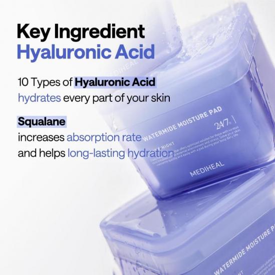 Mediheal Watermide Toner Pad 100 Pads