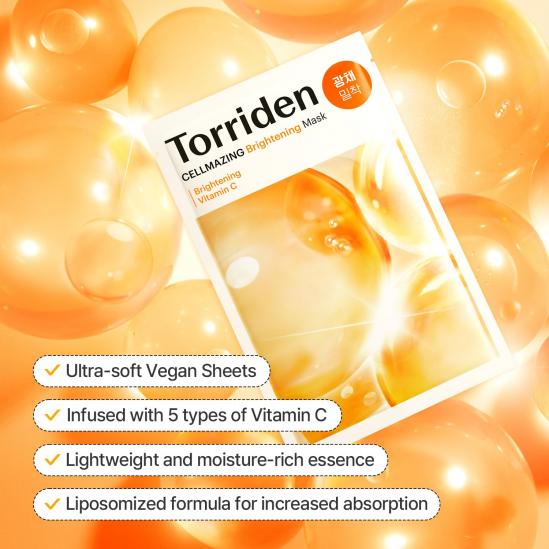 Torriden Cellmazing Vita C Brightening Mask 1 бр.