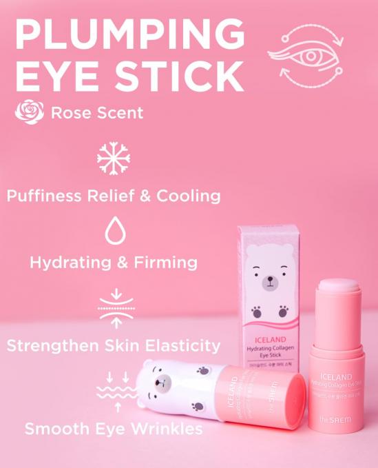 THE SAEM Iceland Hydrating Collagen Eye Stick 
