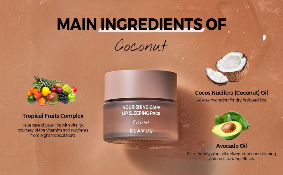 Lip Sleeping Pack KLAVUU Nourishing Care 20g - Soin De Nuit Pour Lèvres - Beauté Coréenne K-Beauty