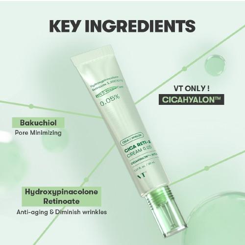  VT Cosmetics VT Cica Reti-A Cream 0.05 30ml