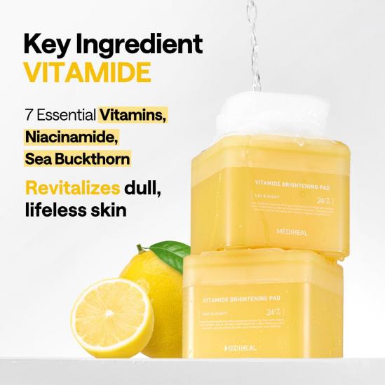  Mediheal Vitamide Brightening Pad 100pcs