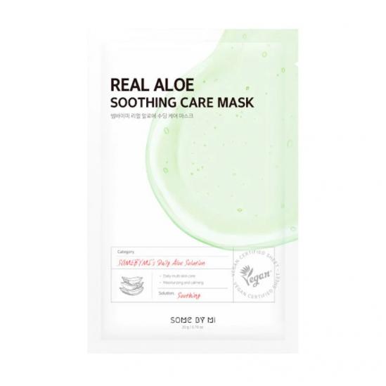 SOME BY MI Real Aloe Soothing Care Mask