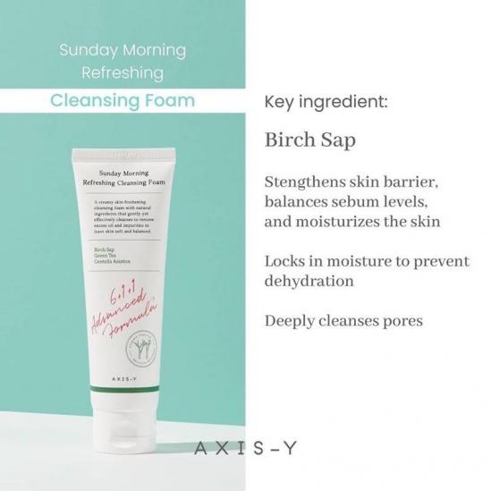 AXIS-Y Sunday Morning Refreshing Cleansing Foam 