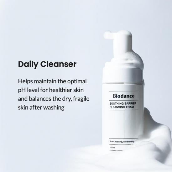 Biodance Soothing Barrier Cleansing Foam 