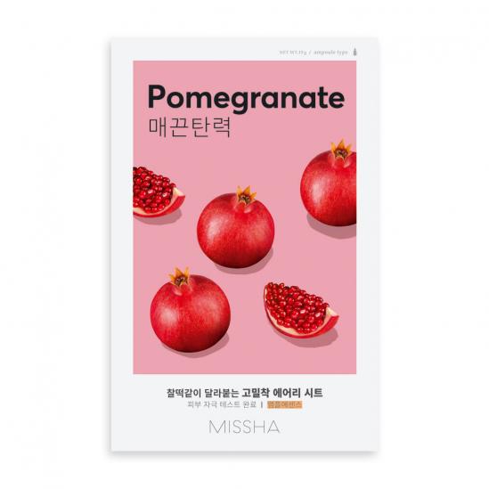 Шийт маска Missha Airy Fit Sheet Mask Pomegranate