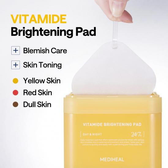  Mediheal Vitamide Brightening Pad 100pcs