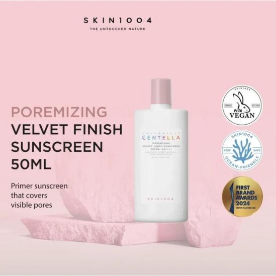 Skin1004 Madagascar Centella Poremizing Velvet Finish Sunscreen SPF50+ PA++++ 50ml 