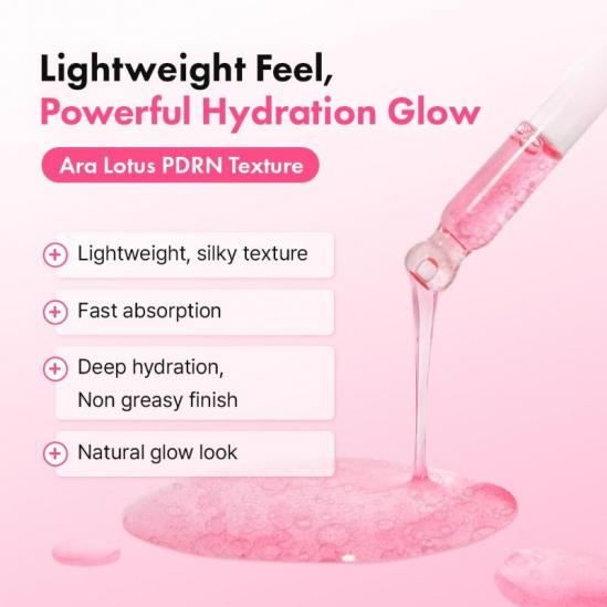  HANSKIN Pink Lotus PDRN Hyaluron Glow Serum 
