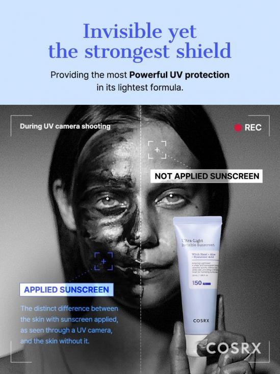 COSRX Ultra Light Invisible Sunscreen SPF50+/PA++++