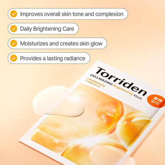 Torriden Cellmazing Vita C Brightening Mask 1 бр.