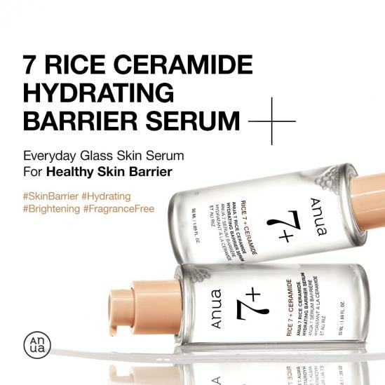  Anua 7 Rice Ceramide Hydrating Barrier Serum 50ml