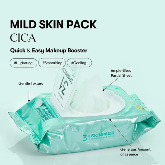 VT COSMETICS Skin Pack Mild Cica 100 Sheets