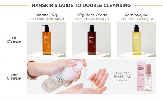 HANSKIN Pore Cleansing Oil AHA 300ml