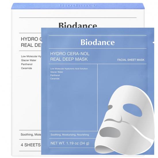  Box of 4 Biodance Hydro Cera-nol Real Deep Mask