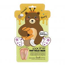 Look at me - look at my foot relax mask /Bear/