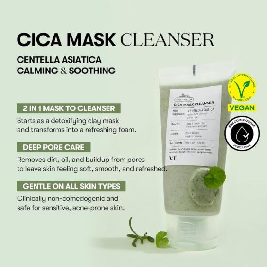 VT COSMETICS CICA Mask Cleanser 