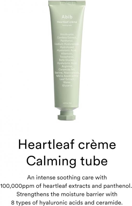 Abib Heartleaf Creme Calming Tube 75ml 