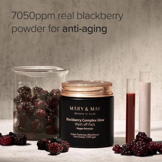 Mary&May Blackberry Complex Glow Washoff Pack 125g