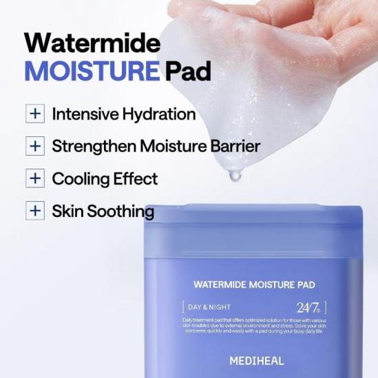 Mediheal Watermide Toner Pad 100 Pads