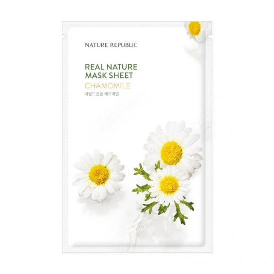 Nature Republic Real Nature Mask Sheet Chamomile 