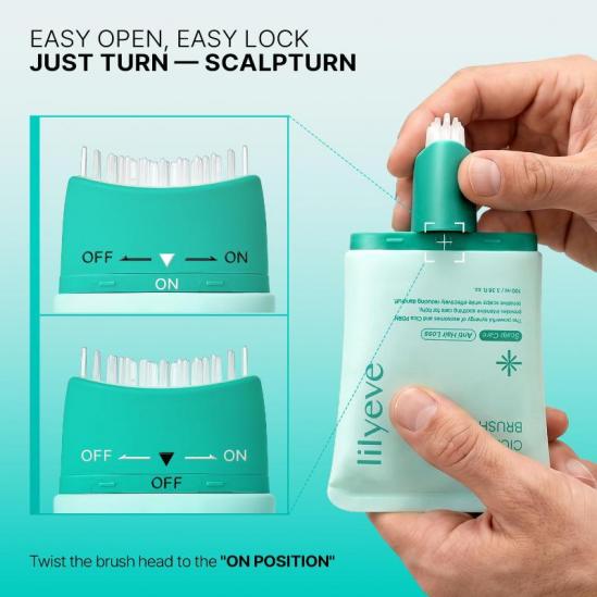  lilyeve Scalp Turn Cica PDRN Brush Ampoule 100ml