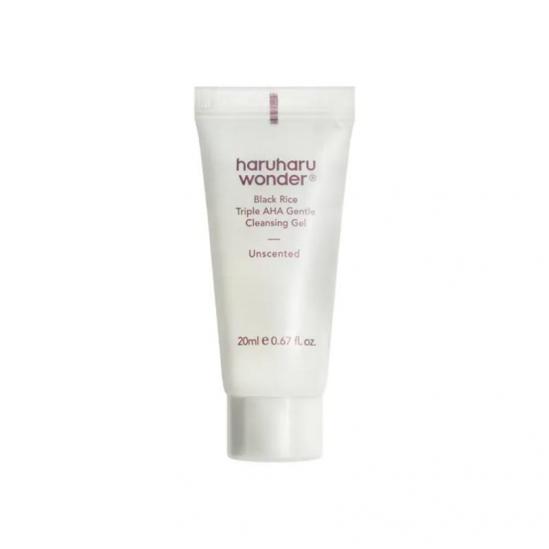  Mini haruharu wonder Black Rice Triple AHA Gentle Cleansing Gel (20ml)