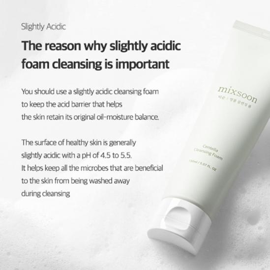  Mixsoon Centella Cleansing Foam 