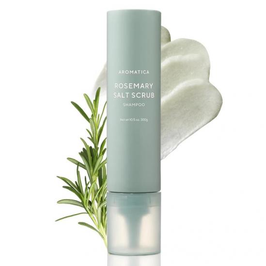 Aromatica Rosemary Salt Scrub Shampoo 300g