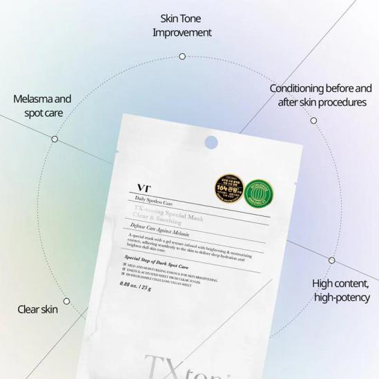 VT COSMETICS TX- Toning Special Sheet Mask 