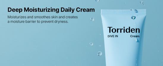 Torriden DIVE-IN Low Molecular Hyaluronic Acid Cream  80мл 