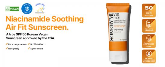 SOMEBYMI V10 HYAL Airfit Sunscreen SPF50+