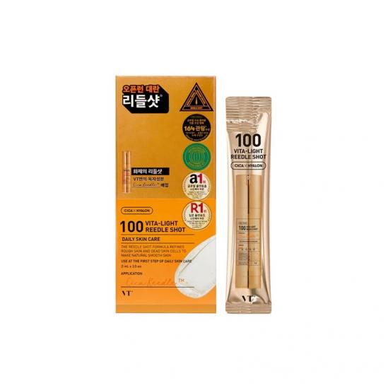  VT Cosmetics Vita-Light Reedle Shot 100 Stick 2ml (10ea)