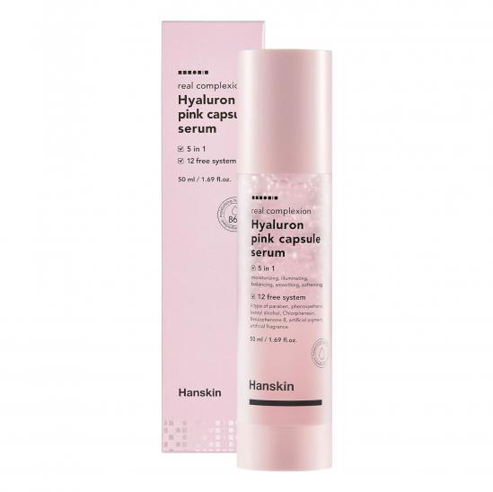 HANSKIN Real Complexion Hyaluron Pink Capsule Serum
