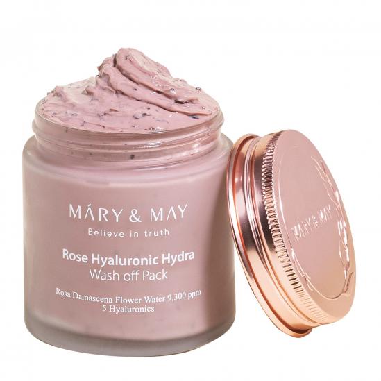  Mary&May Rose Hyaluronic Hydra Wash off Pack 125g
